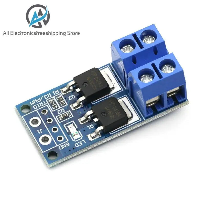 Interruptor de gatillo MOS, regulador de 15A, 400W, Módulo regulador, PWM, Panel de Control ► Foto 1/4