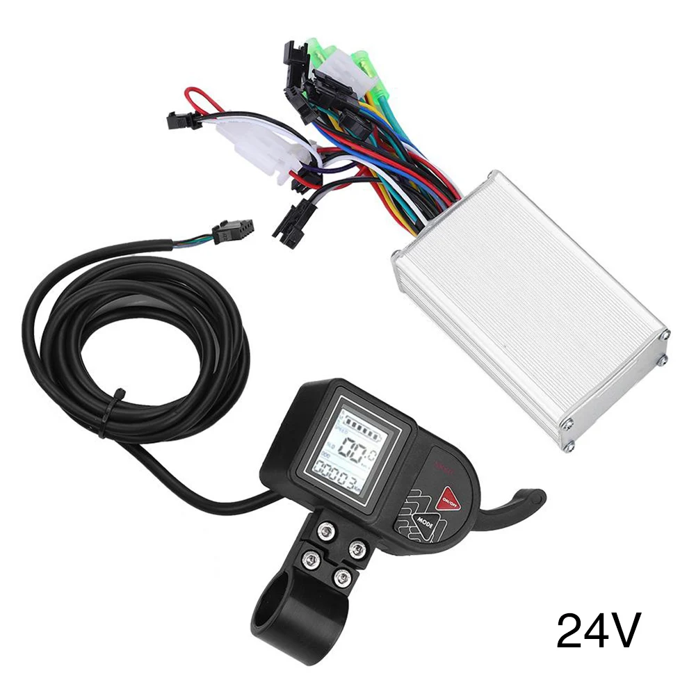 Excellent 250W 350W Stable LCD Display Parts Panel Electric Bicycle Controller Brushless 24V 36V 48V Scooter Dual Mode Durable Universal 4