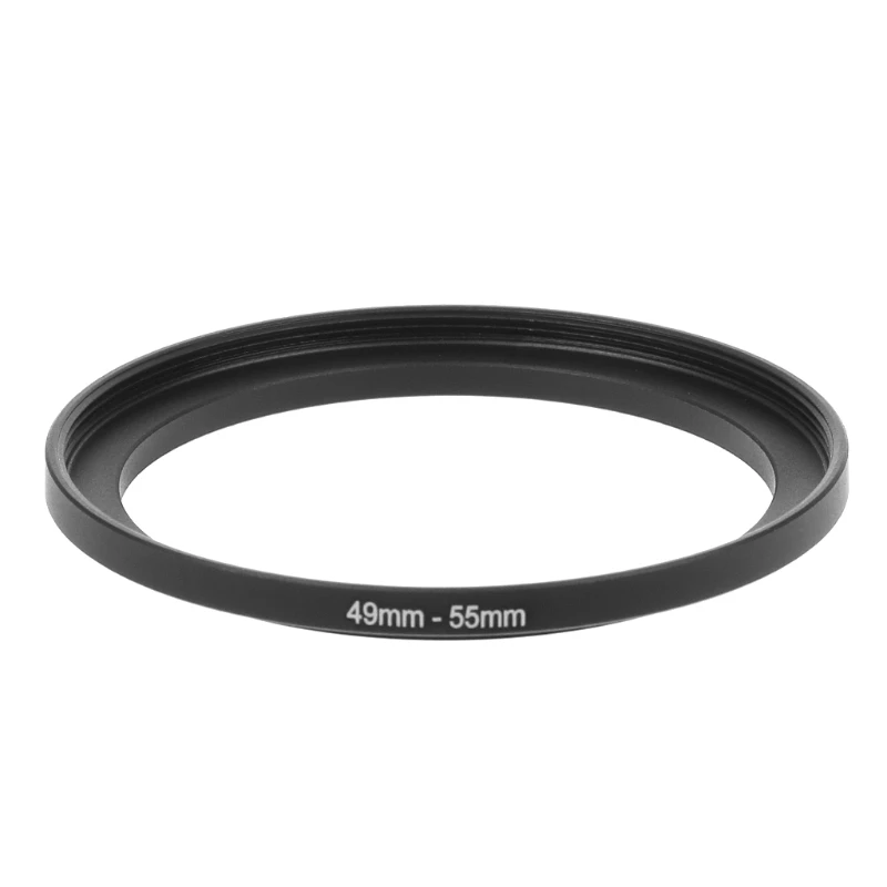 49mm To 55mm Metal Step Up Rings Lens Adapter Filter Camera Tool Accessories New LX9A