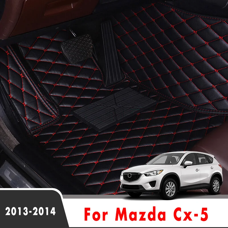 Для Mazda Cx-5 2014 2013 автомобильные коврики стильные аксессуары на заказ кожаные ковры