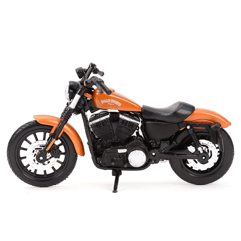 Maisto 1:18 Harley-Davidson 2014 Sportster Iron 883 Die Cast Vehicles Collectible Hobbies Motorcycle Model Toys 5