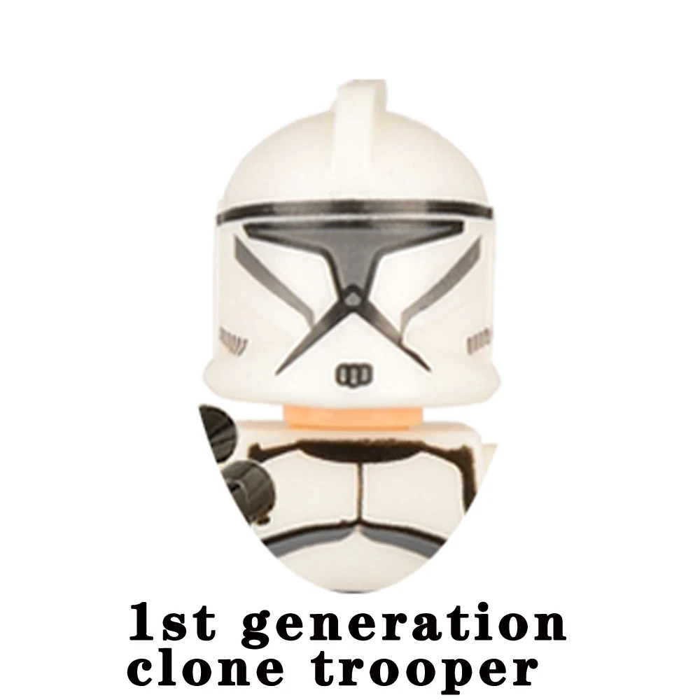 501st Clone Trooper Building Blocks Republic Commando Force 99 Hunter Crosshair Wrecker Echo Cody Rex Star Brick Figure Wars Toy