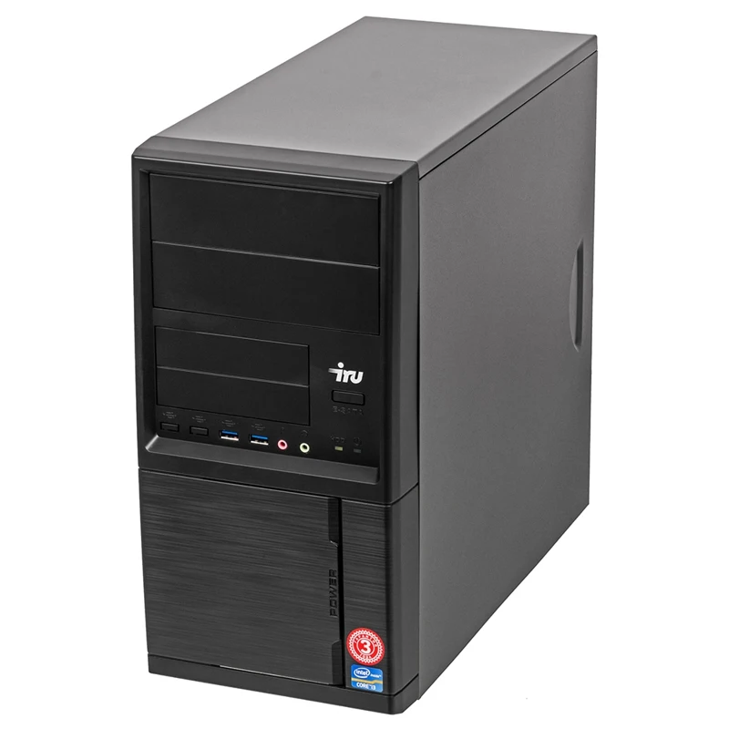 Компьютер IRU Office 110, черный 1005576