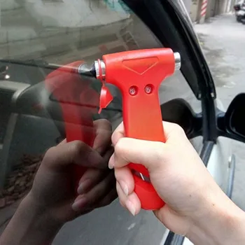

High Quality Car Hammer Useful Glass Breaker Hammer Seat Belt Cutter Emergency Safety Life-Saving Tools
