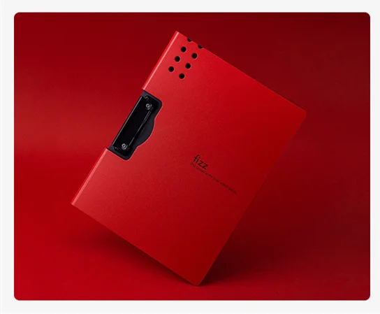 Красный Xiaomi Fizz горизонтальная папка А4 матовая текстура портативный коврик портативный лоток для ручек плотный портфель школьные офисные принадлежности - Цвет: Красный