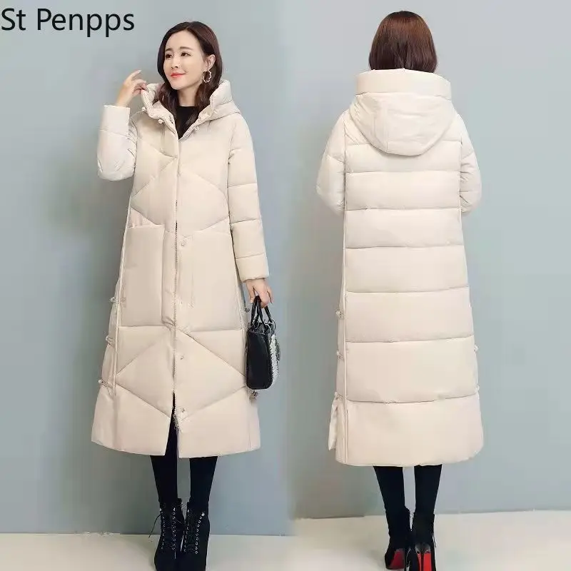 Купить Длинное Зимнее Пальто С Капюшоном