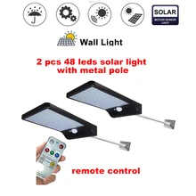2/4pcs Outdoor 48 LED Solar Light PIR Motion Sensor Wall Lamp Waterproof Garden Light Path Emergency Security Light 3 Sided Lumi 2/4pcs Outdoor 48 LED Solar Light PIR Motion Sensor Wall Lamp Waterproof Garden Light Path Emergency Security Light 3 Sided Lumi