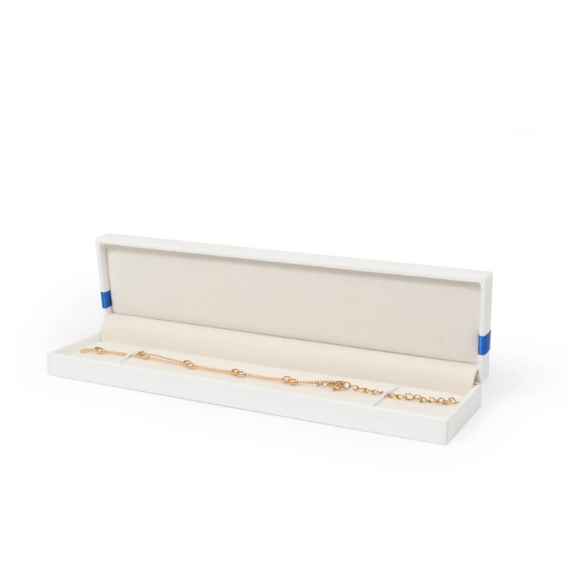 

New Listed Bow-Knot Decorated High-quality Paper Made Long Chain Jewelry Boxes Ring Pendant Bracelet Gift Packing Box