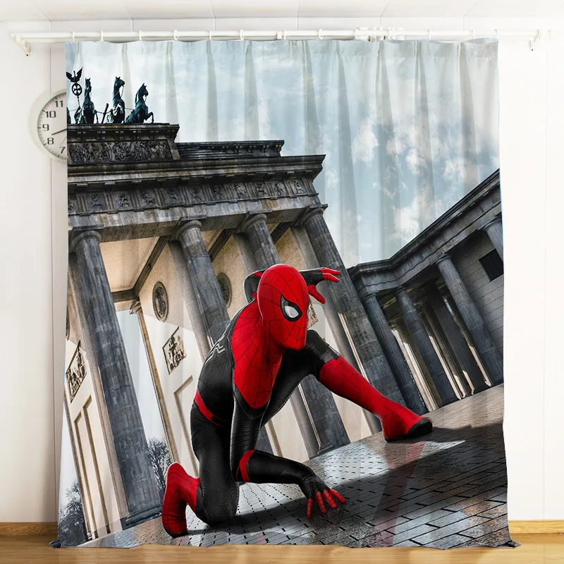 Disney Spiderman Hero Expedition tenda oscurante tenda ombreggiante  personalizzata per la decorazione della casa del salotto