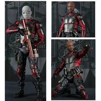 

SHF Suicide Squad X Task Force Death Shooter Dead Shoot Will Moveable Model Boxed Action Figures Model Toys Gift Doll For Kids