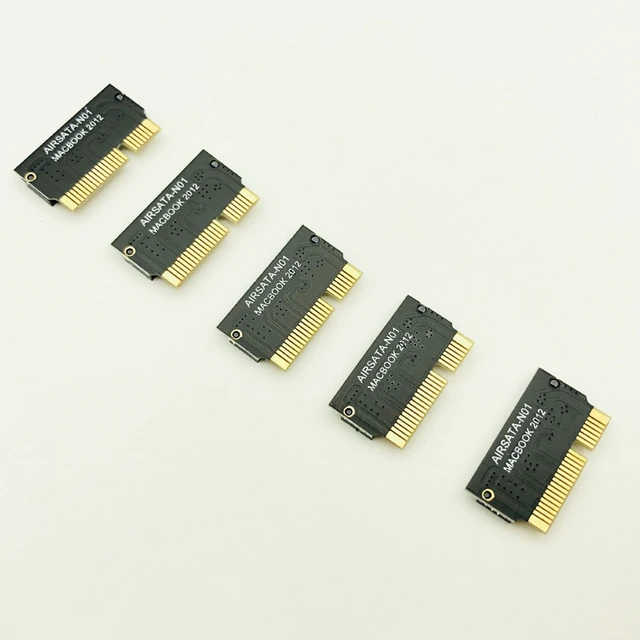 5pcs For Macbook Ssd Adapter Card For Apple Ssd Adapter For Macbook 2012 A1398 A1425 6pin+17pin M.2 M2 Ssd Adapter Converter - Memory Card Adapters - AliExpress