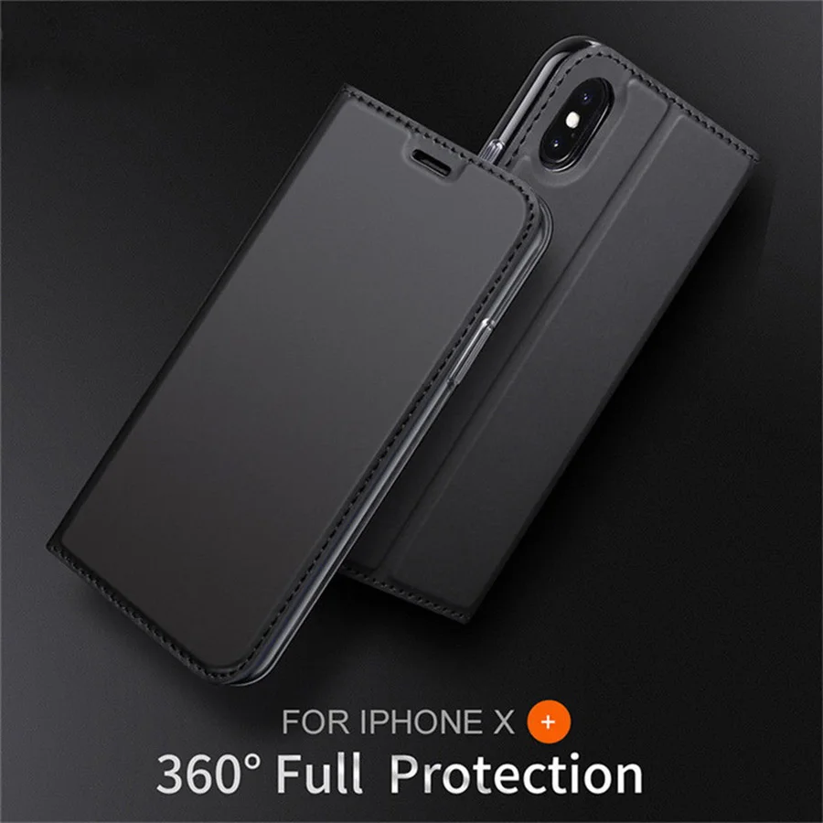Магнитный флип чехол книжка для iPhone 11 Pro Max кожаный с подставка X XR XS 8 7 6 Plus 6s 5 5s