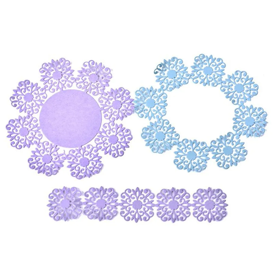 Eastshape Lace Circle Frame Dies Metal Cutting Dies for Card Making Scrapbooking Die Embossing Cuts Stencil Craft New