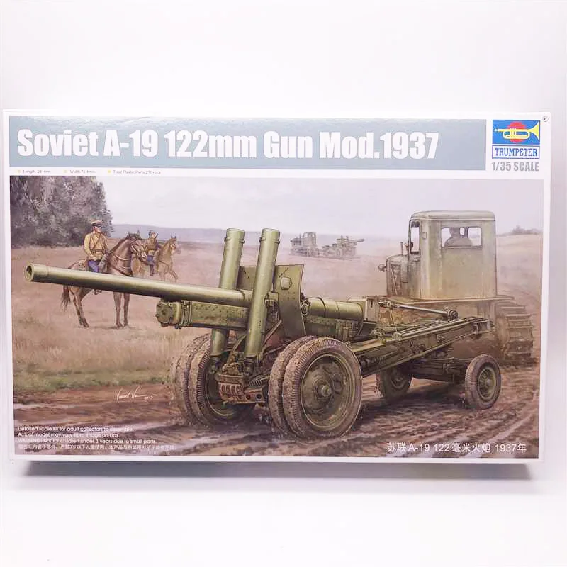 

Trumpeter 1/35 Soviet A-19 122 Mm Artillery 1931/1937 Years
