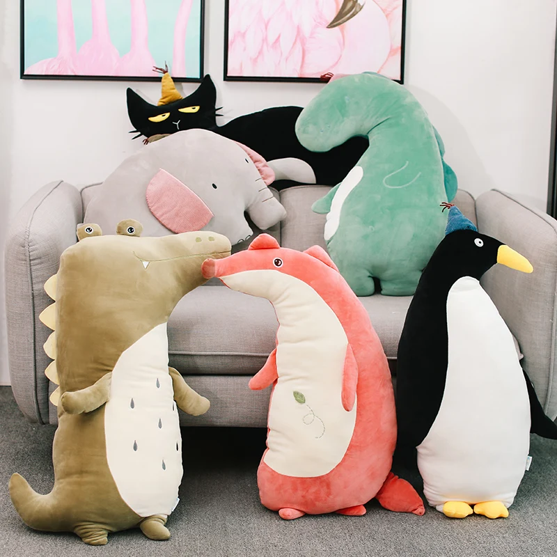 

Cartoon Ins Pillow Long Pillow Cute Back Cushion Sleeping Leg-Supporting Pillow