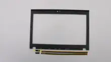 New/orig Lenovo   X220 X230 LCD Front Shell Bezel Cover voor w/LED Light Indicator Camera Plaat Schroef Covers 04W2186 04Y1854