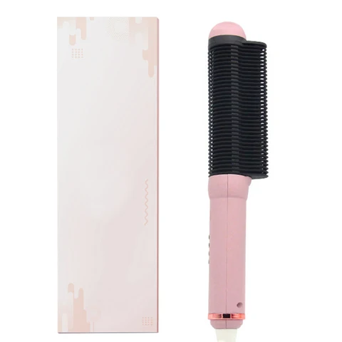 Straightening Brush Professional Ion Hot Comb Hair Straightener Fast Heating Electric Hair Brush Ceramic Curling Iron Hair