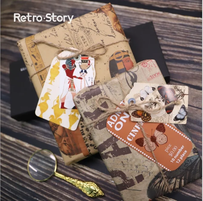 12sets/1lot Retro scene Diary Planner Decorative Mobile Stickers Scrapbooking Craft Stationery Stickers