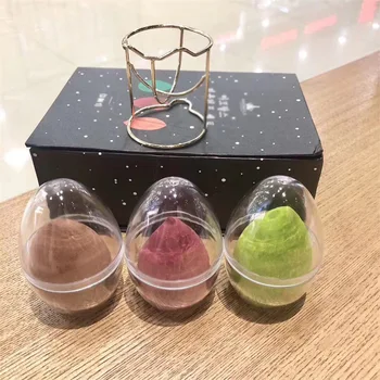 

Wechat Business Hot Selling Yan Value Ultra High of Cosmetic Egg Three Cosmetic Egg And One Shelf Gift Box C