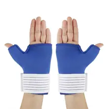 Универсальные перчатки на полпальца для занятий спортом, тренажерного зала, тяжелой атлетики, фитнеса, на запястье, эластичные, мягкие, для большого пальца, для защиты рук, дышащие теплые перчатки