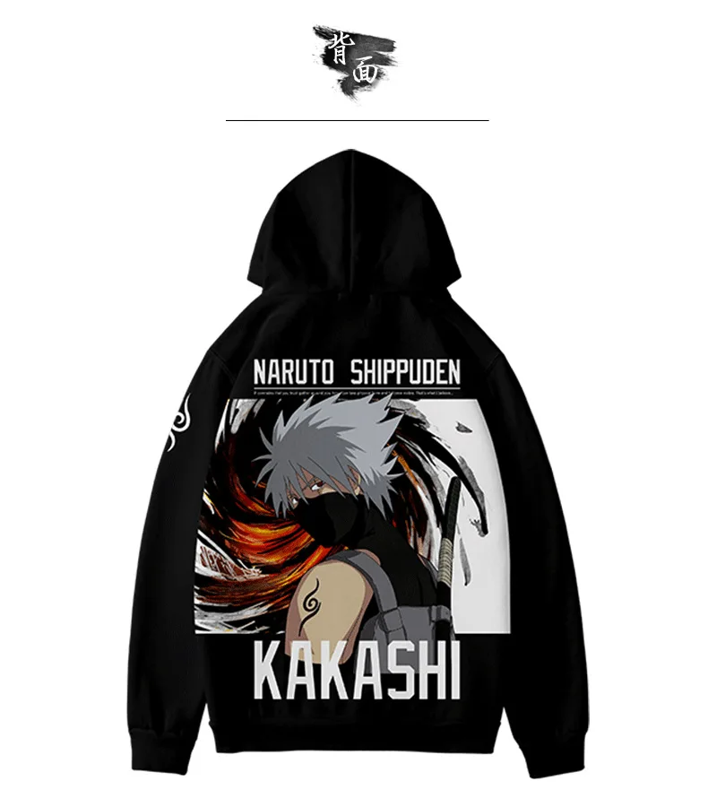 Толстовка с капюшоном в стиле японского аниме Наруто, одежда Uzumaki Naruto Akatsuki Haruno Sakura Uchiha Sasuke, топы с капюшоном