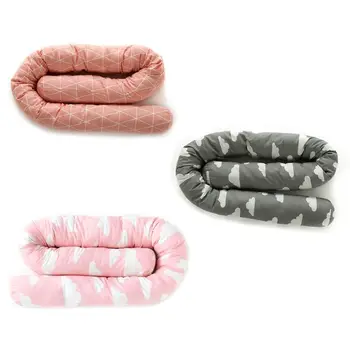 

Baby Bed Protector Safety Crib Bumper Pad Cushion Soft Cotton Infant Bedding Set