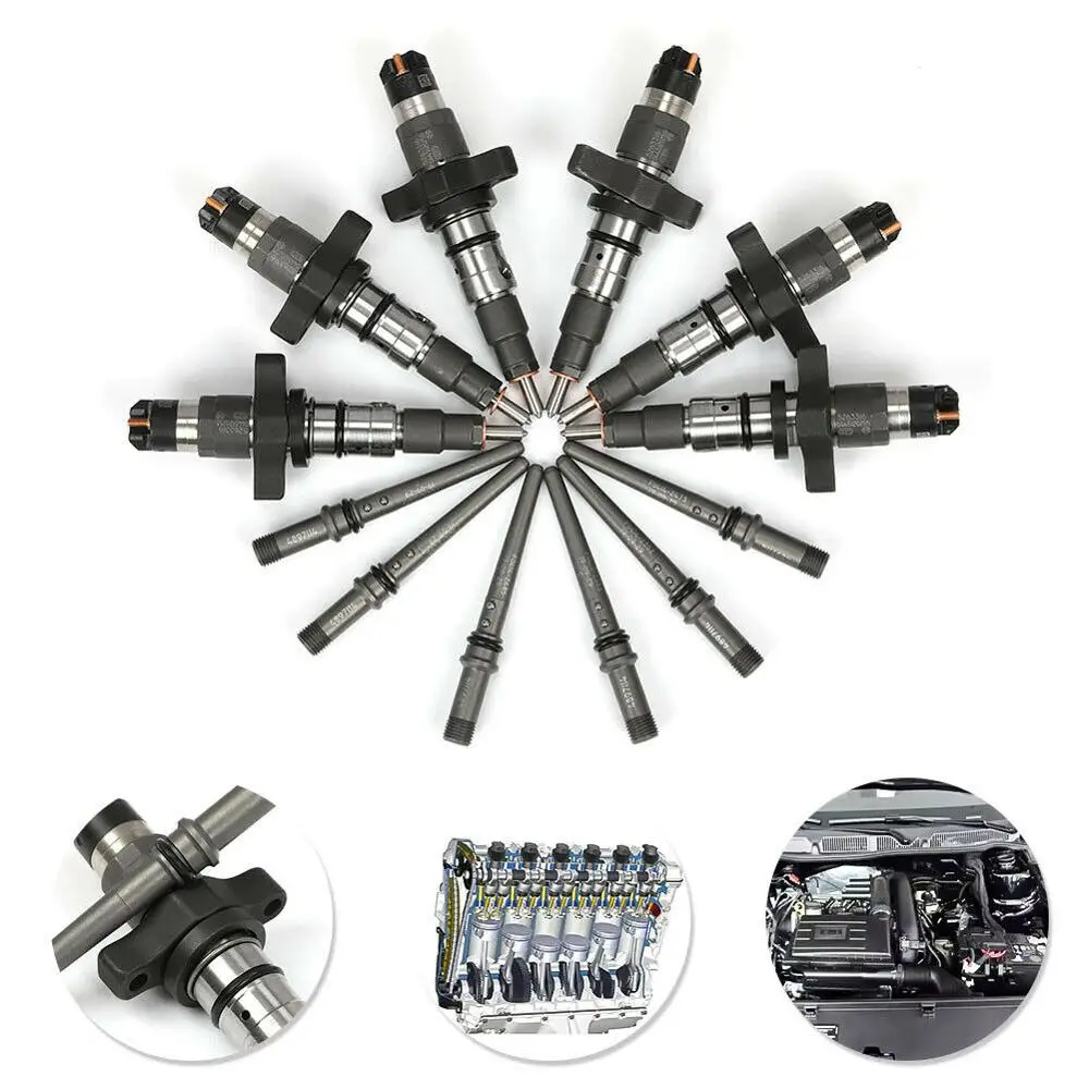 Set of 6 Diesel Fuel Injectors for Dodge Ram Cummins 5.9L 2003-2004 0445120255 | Автомобили и мотоциклы