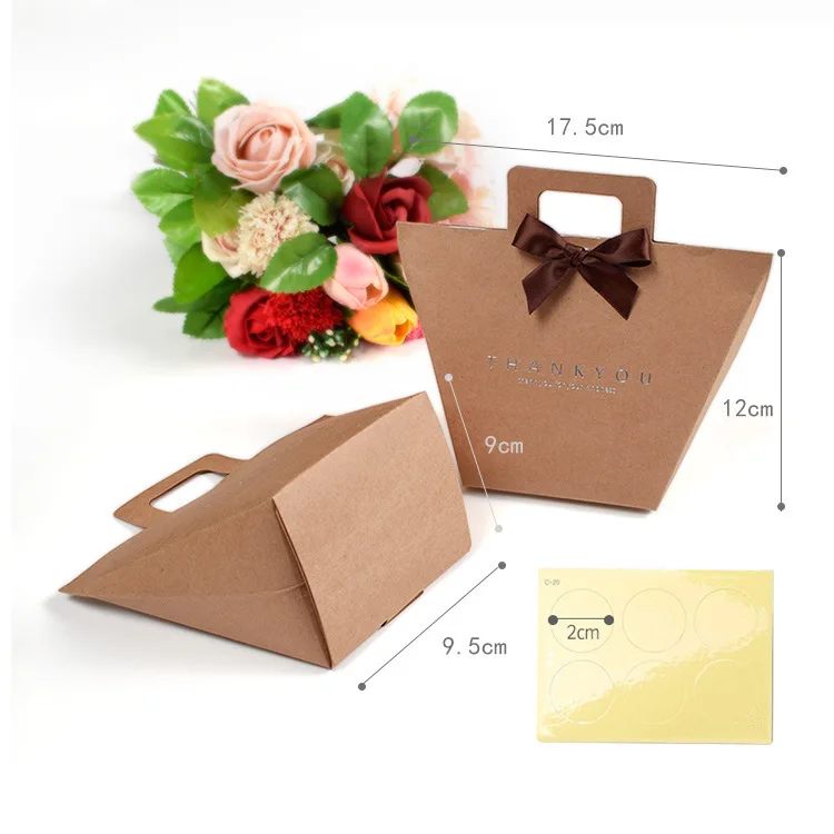 Упаковка подарочная коробка упаковка в подарочную коробку scatole bomboniere бумажные пакеты для подарков предметы для вечеринки подарок сумки с ручками 20 штук