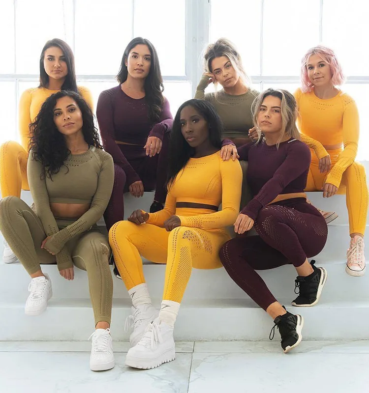 PRYDYC женская рубашка футболка для тренировок с длинным рукавом спортивная одежда топы Бесшовные Йога Топ футболки для женщин сжатый дышащий