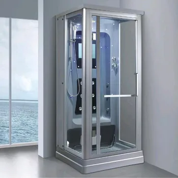 

New package mail multifunctional whole rectangle steam bath room with modern bathroom shower room