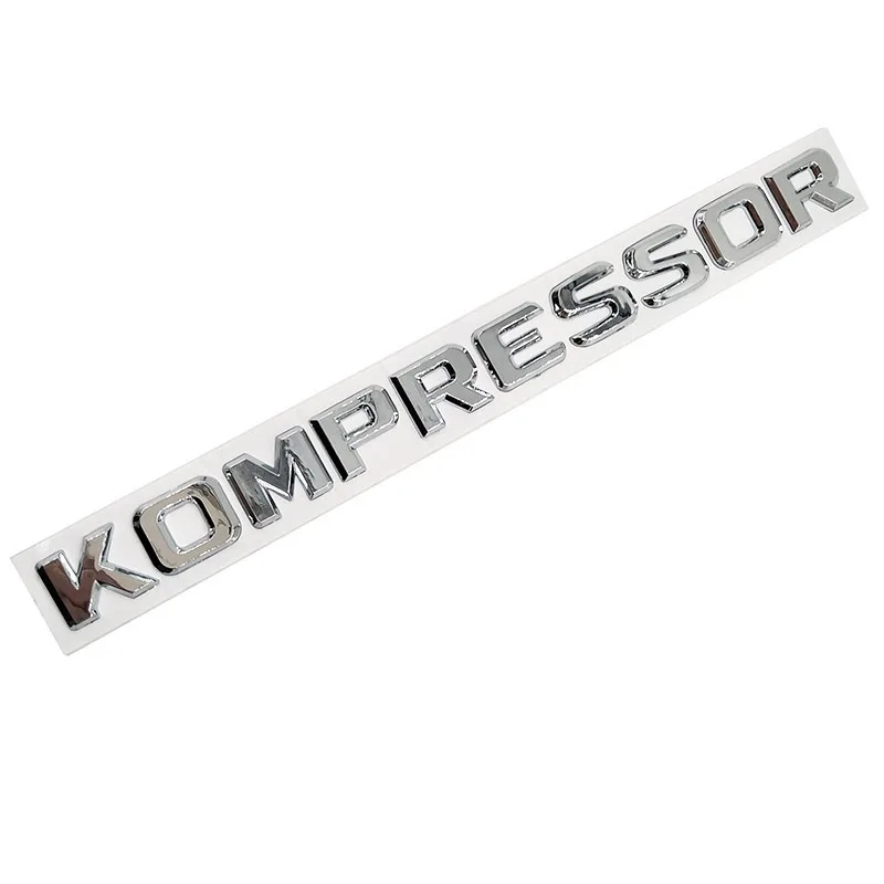 Подходит для Benz E-class Car Logo C200 C180 V12 V8 Kompressor английская надпись после Tag
