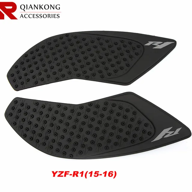 Motorcycle Sticker black Tank sticker Gas Fuel Oil Tank Pad Protector Decal FOR YAMAHA YZF-R1 YZF-R6 MT-03 MT-07 FZ8 FZ1 FZ6 YZF-R1 2015-2016