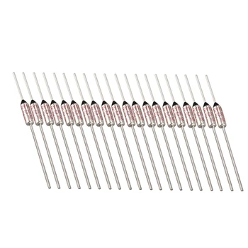 

20 Pcs RY Series Metal 192 Celsius 250V 10A Cutoffs Thermal Fuse