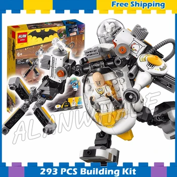 

310pcs Super Heroes Batman Movie Mech Condiment King Robots Bat 10879 Model Building Blocks Toys Compatible With Lago