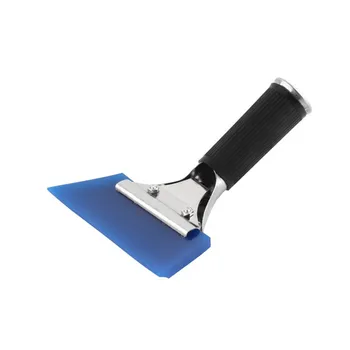 

Car Vehicle Window Film Water Cleaning Razor Blade Scraper Squeegee Blue