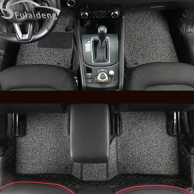 1 шт. для Mazda CX-5 CX5- внутренний кожаный коврик для автомобиля аксессуары