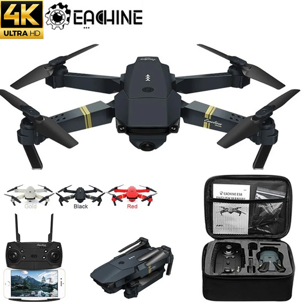 E8801 Drone Foldable Wide-angle Mini Drone 2 With Wide Angle HD 4K 1080P Camera Hight Hold Mode RC Foldable Quadcopter Dron Toy