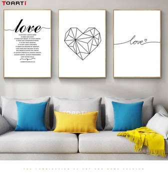 

3 Pcs Set Animals Line Drawing Prints Posters Modern Quotes Canvas Painting Forest Landscape Pictures For Living Room Home Decor