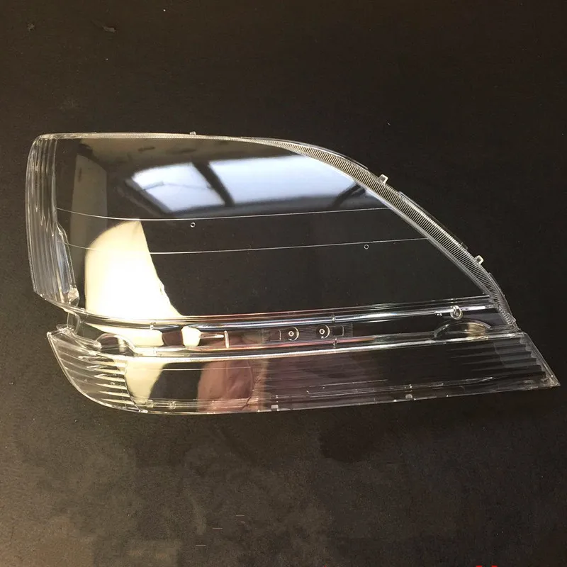 Left side 1pcs Для Lexus RX300 1998 1999 2000 2001 2002 передние фары прозрачный абажуры лампа основа маски фары крышка объектива фары - Цвет: Left side 1pcs