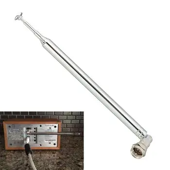 

98cm F Type Replacement 7 Sections Telescopic Aerial Antenna for DAB TV FM C90F