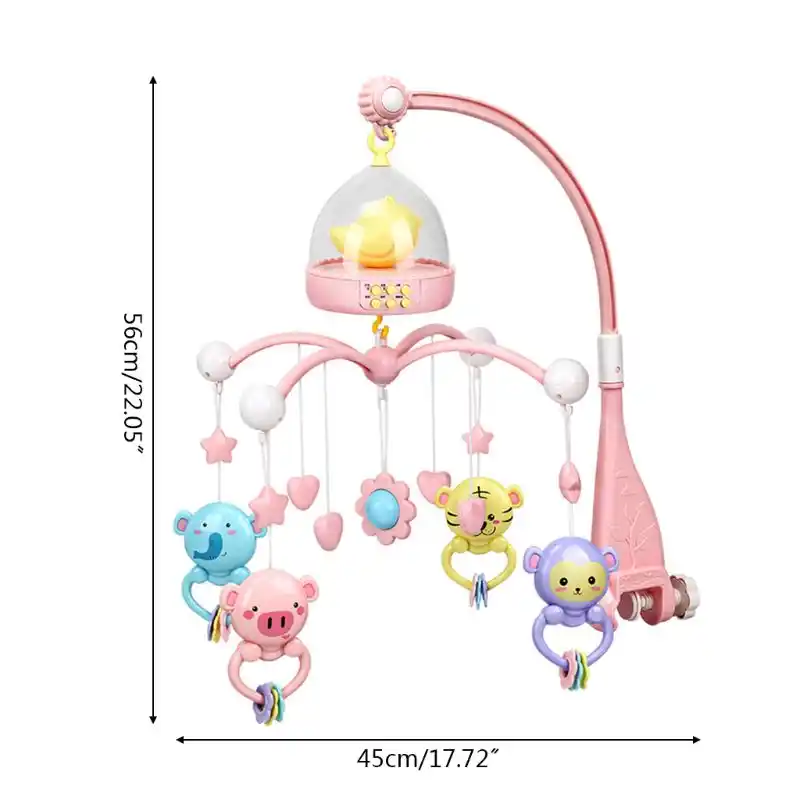 baby musical cot mobile night light