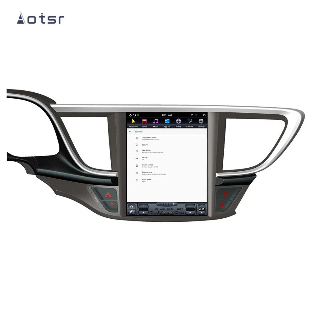 Verticl экран Tesla стиль Android 9,0 автомобильный dvd мультимедийный плеер для Buick Hideo- gps navi аудио Радио стерео головное устройство