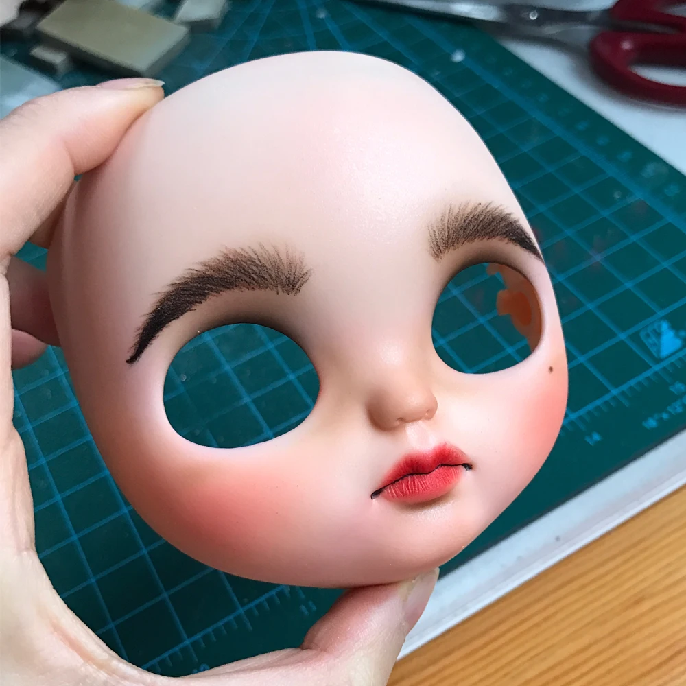 Blyth кукольная лицевая пластина для diy вашего макияжа blyth включая заднюю панель