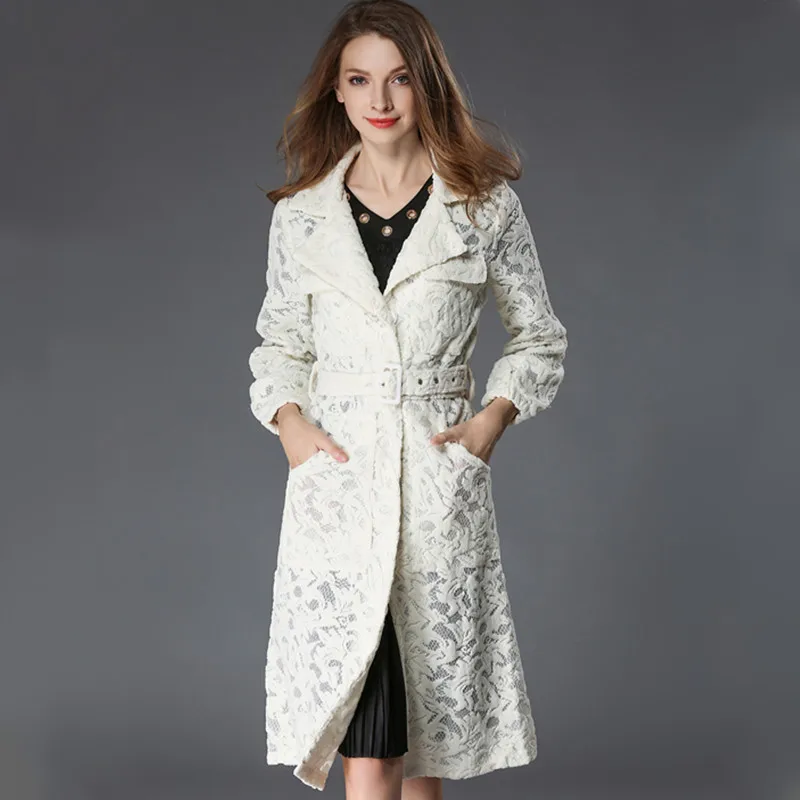 WYWAN 2019 Vrouwen Plus size Herfst Winter Cassic Eenvoudige Wol Maxi Lange Jas Vrouwelijke Gewaad Bovenkleding manteau femme WYWAN 2019 Vrouwen Plus size Herfst Winter Cassic Eenvoudige Wol Maxi Lange Jas Vrouwelijke Gewaad Bovenkleding manteau femme