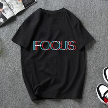 Focus Unisex camiseta de adultos Harajuku Estilo Vintage camiseta Camisetas Hombre Camiseta ropa de Hombre