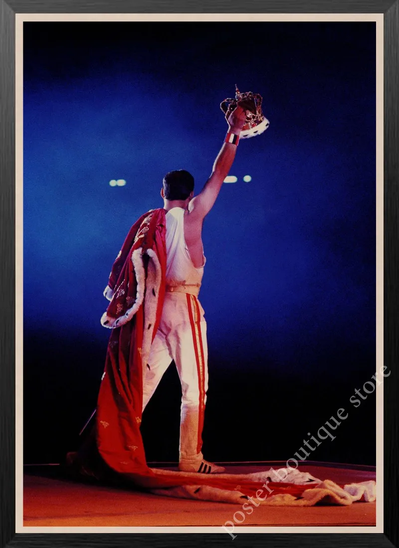 Queen Band музыкальный плакат на крафт-бумаге Фредди Меркьюри, Brian мая винтажная Высококачественная декоративная роспись стены стикер - Цвет: 20