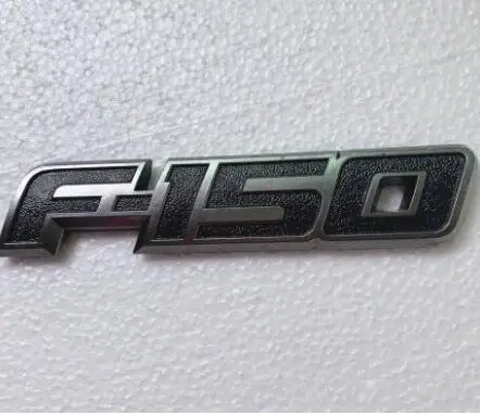 1 шт. для Ford F-150 OEM крыло черный и хром значок эмблемы от 2009 - Цвет: GRAY BLACK