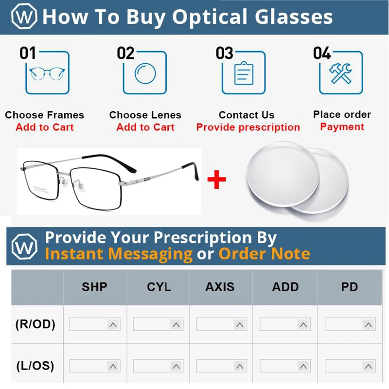 Prescription Glasses Lenses 1.56 1.61 1.67 Index Anti Blue Ray CR-39 Resin Aspheric