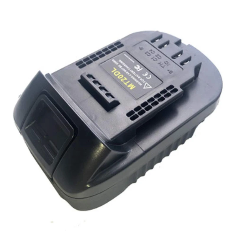 Mt20Dl Battery Adapter For Makita 18V Bl1830 Bl1860 Bl1815 Li-Ion Battery For Dewalt 18V 20V Dcb200 Li-Ion Battery