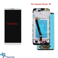 ЖК экран для HUAWEI Honor 7X сенсорный дигитайзер с рамкой BND L21 L22 L24 L34